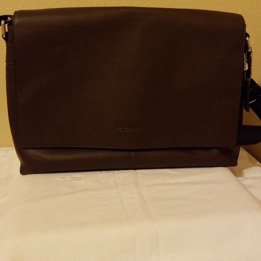 Coach messenger/laptop bag